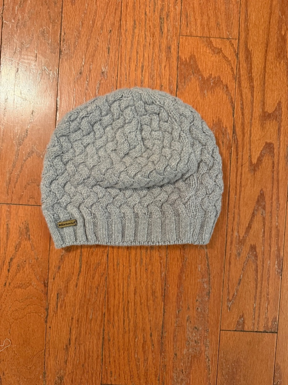 Gray Barbour Beanie